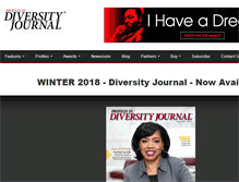 Tablet Screenshot of diversityjournal.com